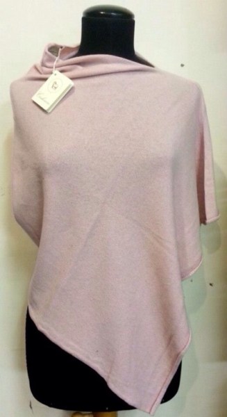 Cashmere poncho